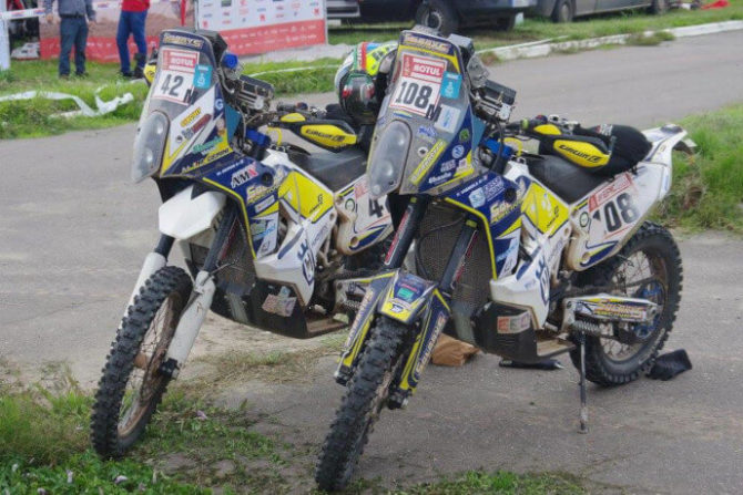 Immagine delle moto Husqvarna 450 per Dakar 2018