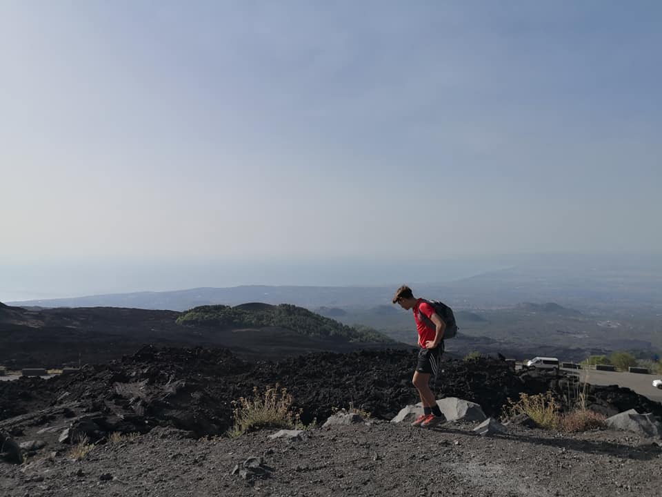 Immagine di Jacopo sull'Etna