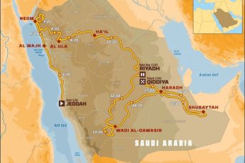 Il percorso del Rally Dakar 2020